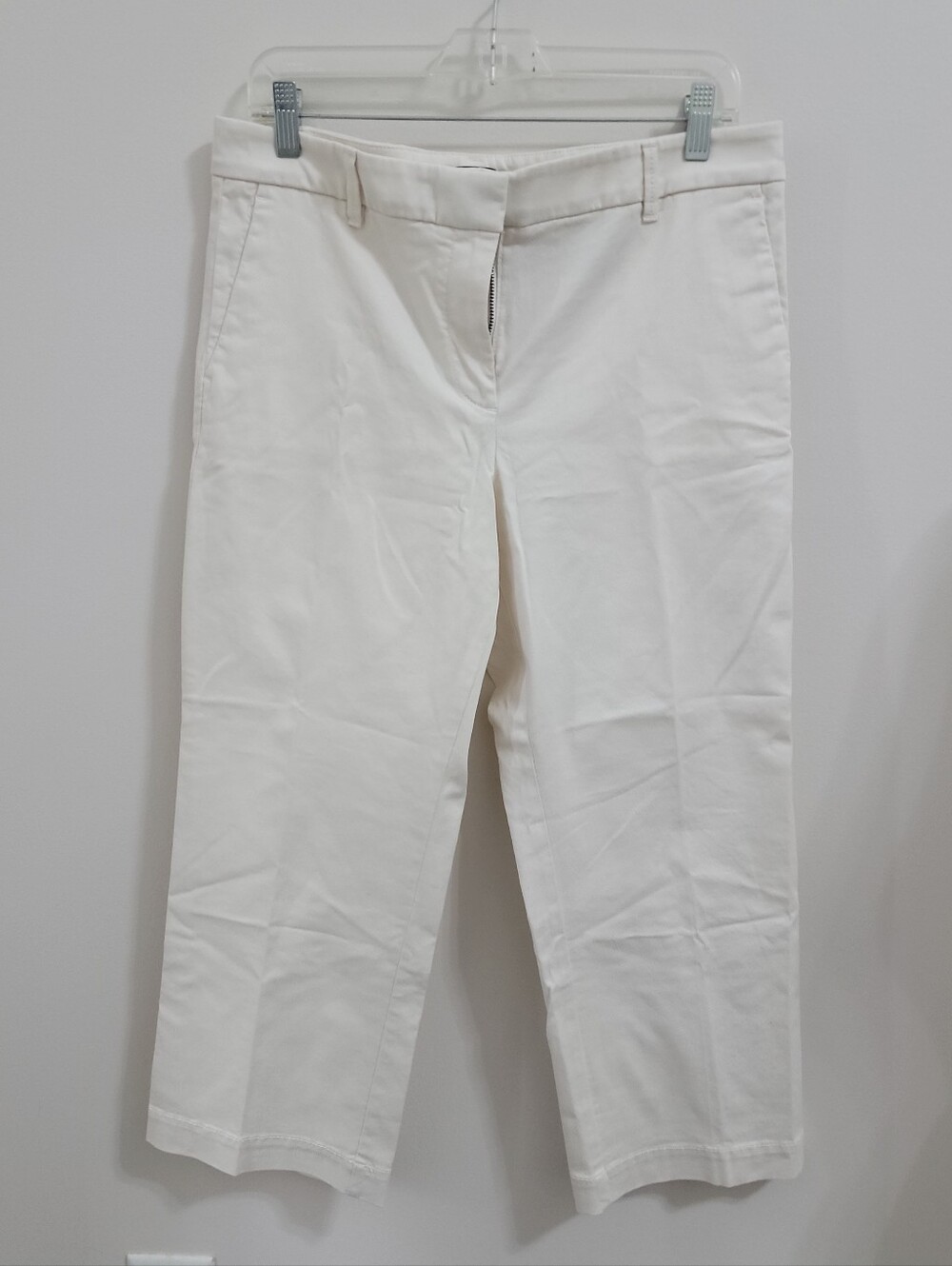 Ann Taylor Devin Fit Lightweight Stretch Cropped Chino Pants. Size 10 P NWT $89